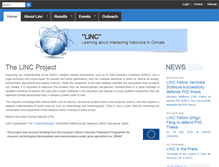 Tablet Screenshot of climatelinc.eu